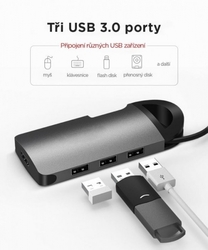 UMAX U-Connect USB-C Multiport H7