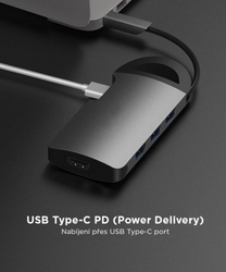 UMAX U-Connect USB-C Multiport H7