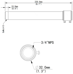 Uniarch by Uniview držák pro kameru TR-SE24-IN/ kompatibilní s kamerami IPC-P413