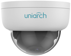 Uniarch by Uniview IP kamera/ IPC-D122-PF28K/ Dome/ 2Mpx/ objektiv 2.8mm/ 1080p/ McSD slot/ IP67/ IR30/ PoE/ Onvif