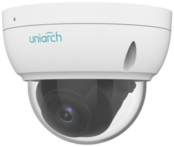 Uniarch by Uniview IP kamera/ IPC-D314-APKZ/ Dome VF/ 4Mpx/ objektiv 2.8-12mm/ 1440p/ McSD slot/ IP67/ IR30/ IK10/ PoE/