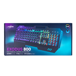 uRage mechanická gamingová klávesnice Exodus 800 Blue