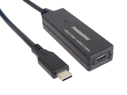 USB-C repeater a prodlužovací kabel Male-Female, 5Gbps 5m