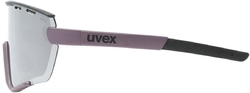 UVEX BRÝLE SPORTSTYLE 236 S SET PLUM BLACK MAT / MIRROR SILVER (CAT. 3) + CLEAR (CAT. 0)