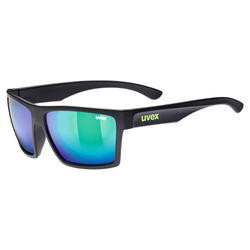 Uvex LGL 29, black mat/mir. green