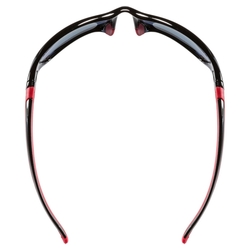 Uvex Sportstyle 211, Black/mir red