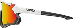 Uvex Sportstyle 228, white black/mirror red