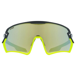 Uvex Sportstyle 231, black lime mat/ mirror yellow