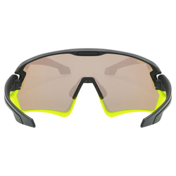 Uvex Sportstyle 231, black lime mat/ mirror yellow