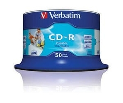 Verbatim CD-R AZO 52x, 700MB, 50 ks (Spindl)