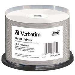 Verbatim CD-R DataLifePlus 52x, 700MB, 50 ks (Spindl)