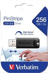 Verbatim PinStripe, 256GB