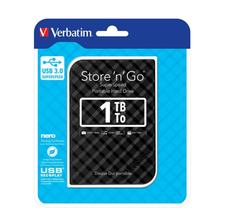 Verbatim Store 'n' Go 1TB, černý 