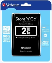 Verbatim Store 'n' Go 2TB, černý