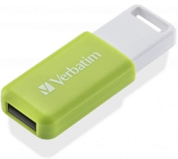 Verbatim USB flash disk DataBar, 32GB, USB 2.0, zelený