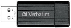 Verbatim USB flash disk PinStripe, 32GB, USB 2.0