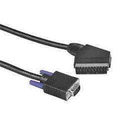 VGA kabel (15M) / SCART (M) 2m