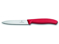 Victorinox Nůž na zeleninu 10 cm červený