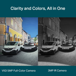 VIGI C350(4mm) 5MP Full-Color Bullet Network cam.