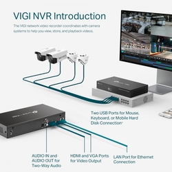 VIGI NVR1008H 8 Channel Network Video Recorder