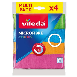 Vileda 155717 Univerzální utěrka Microfibre Colors 4 ks