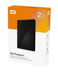 WD My Passport Portable 2TB černý