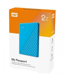 WD My Passport Portable 2TB modrý