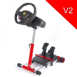 Wheel Stand Pro, stojan na volant a pedály pro Thrustmaster F458 Spider, červený