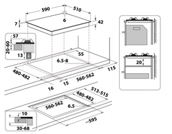 Whirlpool GOR 625/NB1