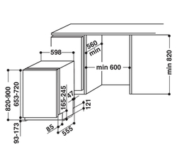 Whirlpool WIC 3C26 F