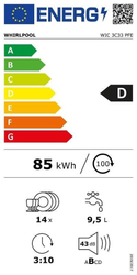 Whirlpool WIC 3C33 PFE