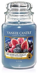 Yankee Candle Classic Vonná svíčka Mulberry & Fig Delight 623g 