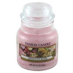 Yankee Candle Fresh Cut Roses vonná svíčka 104 g