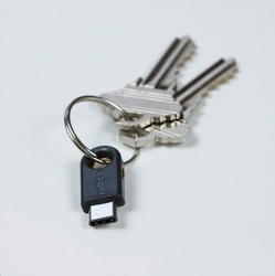 YubiKey 5C - USB-C, klíč/token s vícefaktorovou autentizaci, podpora Smart Card (2FA)