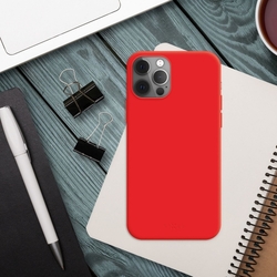 Zadní pogumovaný kryt FIXED Story pro Xiaomi Redmi 12C, červený